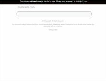 Tablet Screenshot of multicasts.com